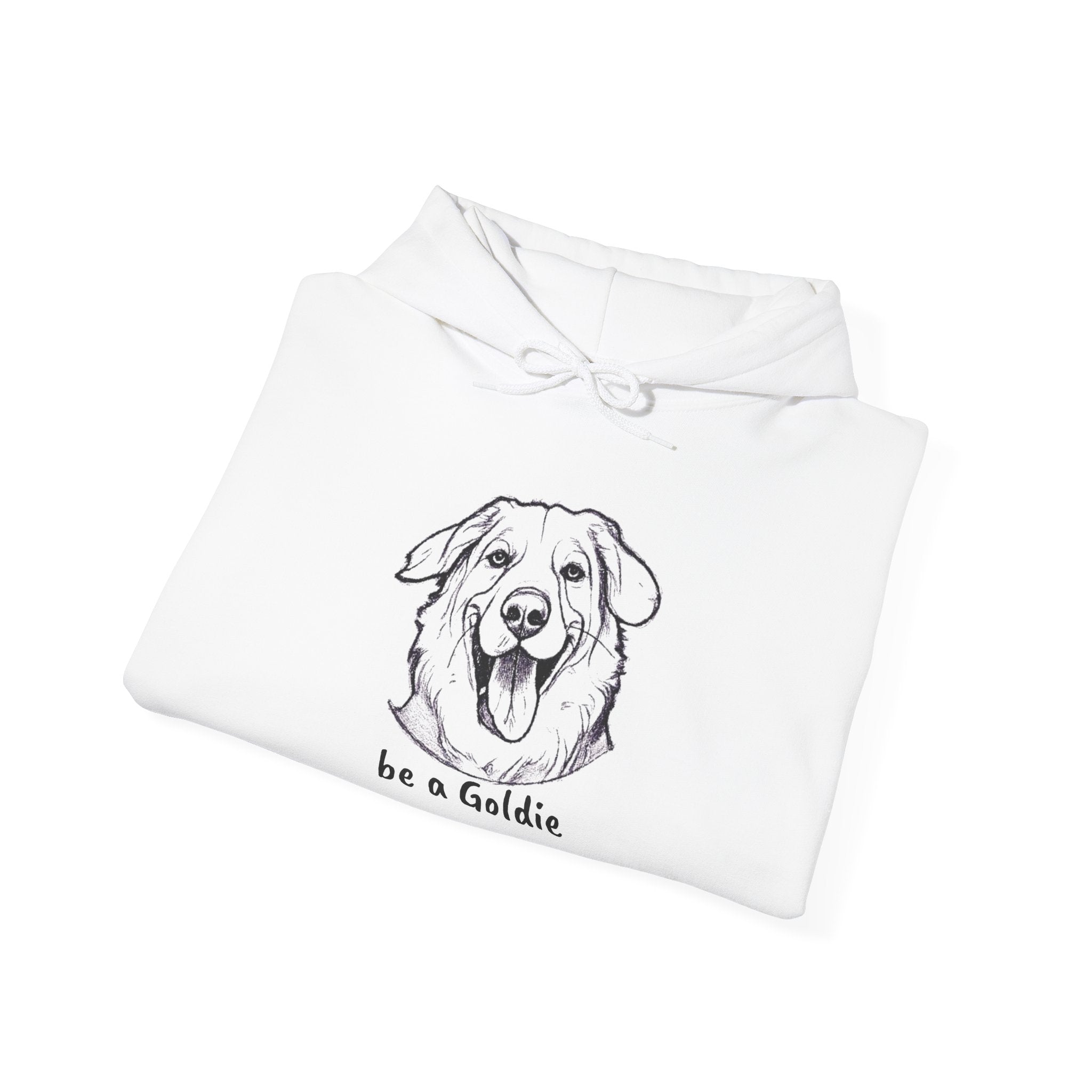 Golden Retriever Hoodie - "be a Goldie" Cute Dog Lover Pullover